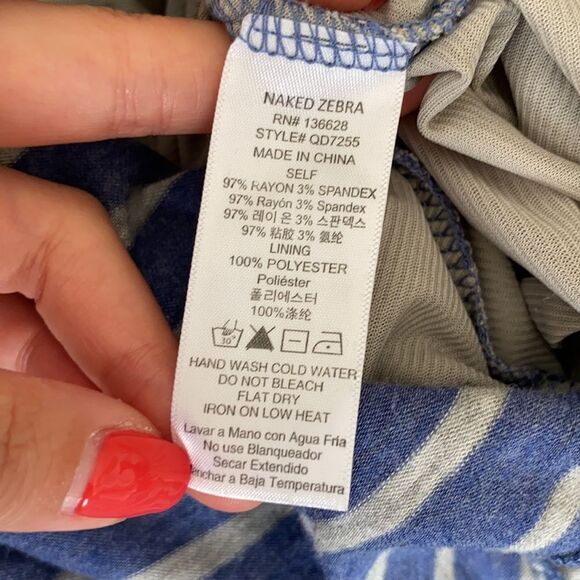 Naked Zebra Maxi Dress - Picture 10 of 10